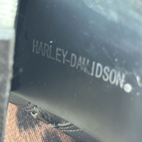 Harley-Davidson Black Leather Boots - Picture 10 of 13